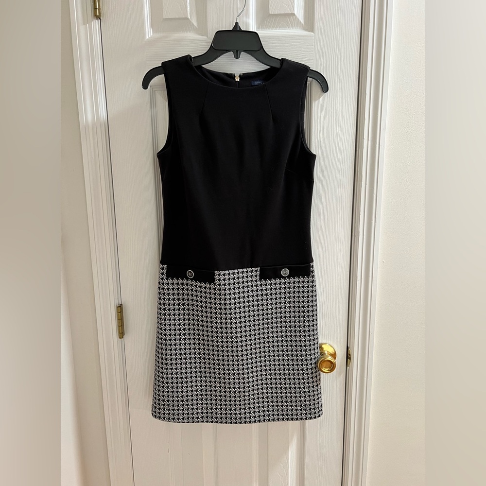 Tommy Hilfiger Black and White Mini Dress